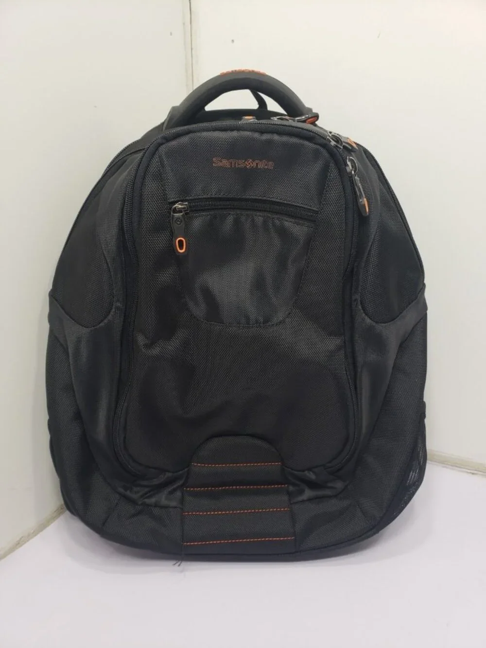 Samsonite Black Laptop Backpack Travel Business Bag Multi-Compartment Padded